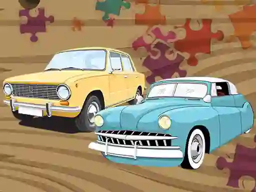 Gioco Old Timer Car Jigsaw in linea