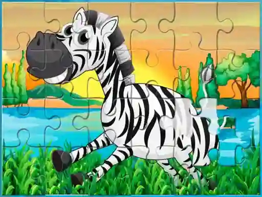Gioco Happy Animals Jigsaw in linea