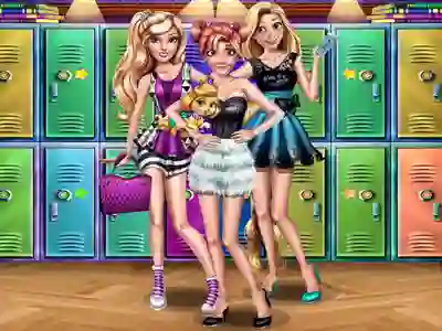 Gioco Princesses College Day in linea