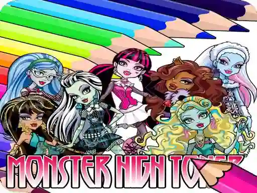 Gioco Coloring Book for Monster High in linea