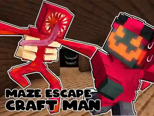 Gioco Maze Escape: Craft Man in linea