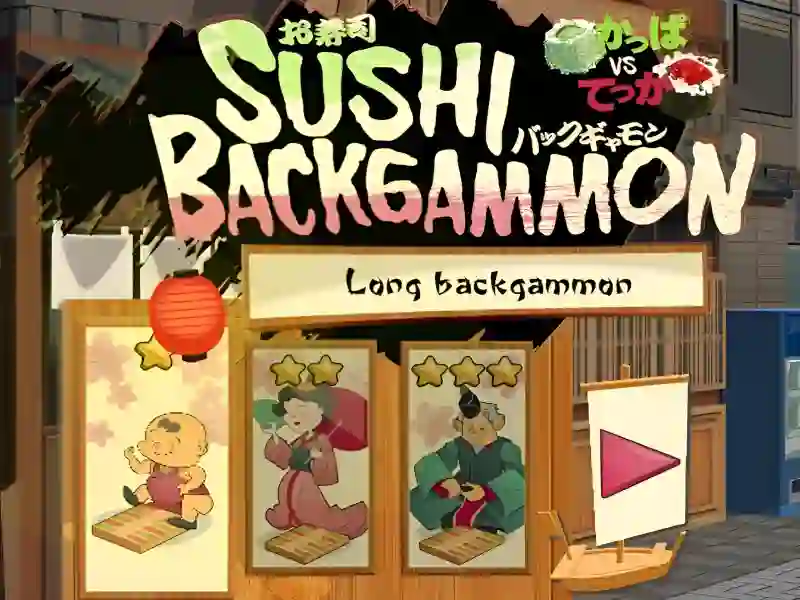 Gioco Sushi Backgammon in linea