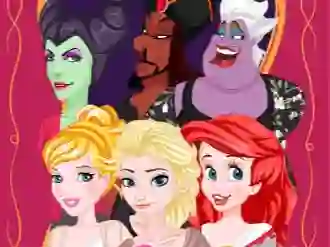 Gioco Princess vs Villain Face Swap in linea