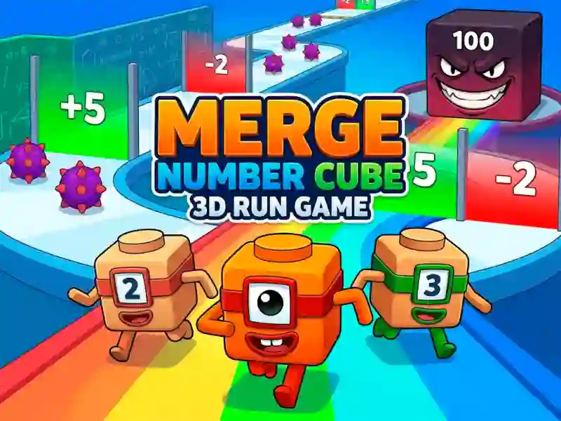 Gioco Merge Number Cube 3d Run Game in linea