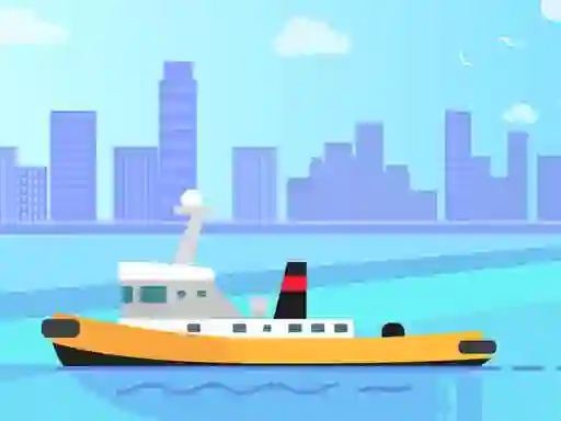 Gioco Big Boats Coloring in linea