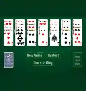 Gioco Patience Solitaire in linea