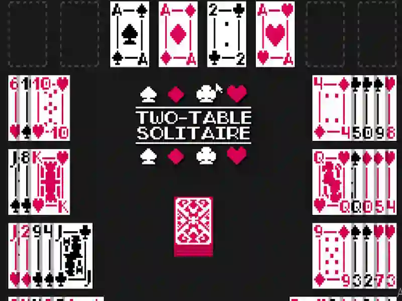 Gioco Two-Table Solitaire in linea