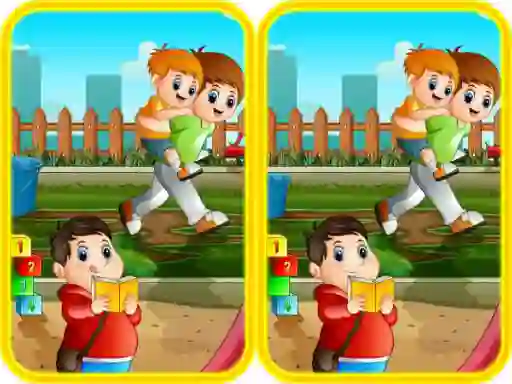 Gioco Public Park Differences in linea