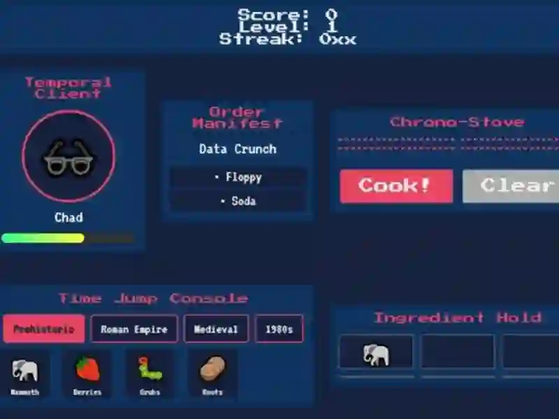 Gioco Chrono Chef in linea