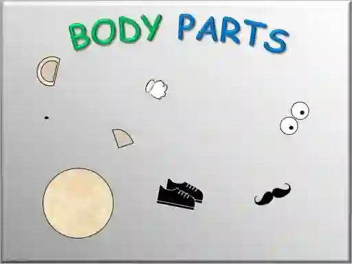 Gioco Body parts in linea