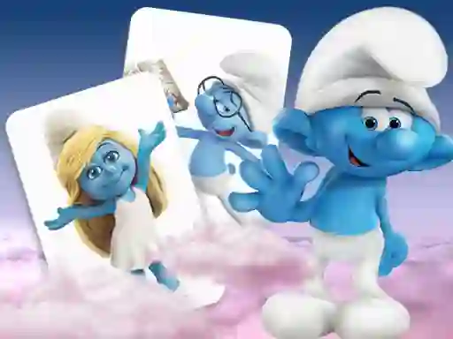 Gioco Smurfs memory card Match in linea