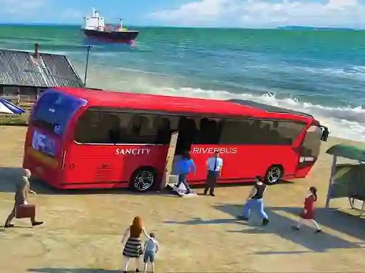 Gioco Water Surfer Bus Simulation Game 3D in linea