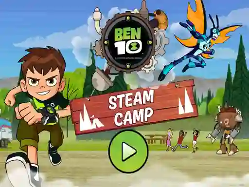 Gioco Ben 10 Steam Camp in linea