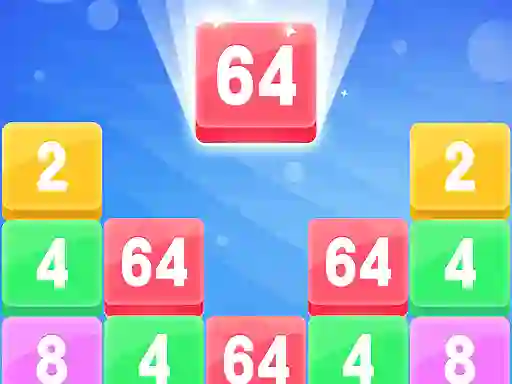 Gioco 2048 Merge Block in linea