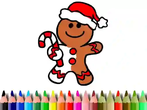 Gioco Back To School: Christmas Cookies Coloring in linea