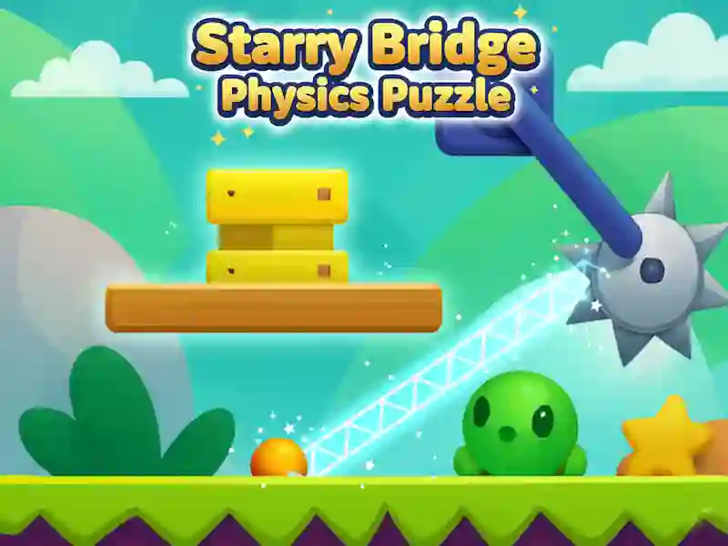 Gioco Starry Bridge Physics Puzzle in linea