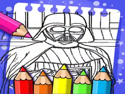 Gioco Darth Vader Coloring Book in linea