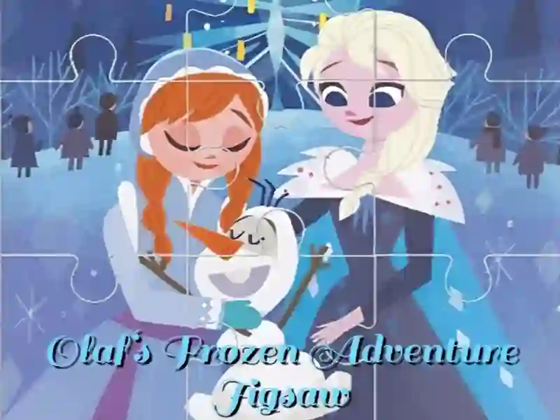 Gioco Olaf‘s Frozen Adventure Jigsaw in linea