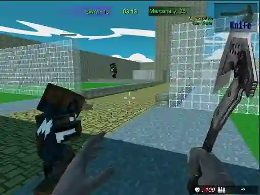 Gioco Pixel Fps SWAT Command in linea