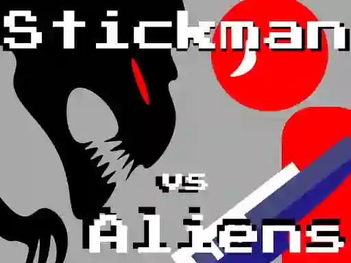 Gioco Stickman vs Aliens in linea