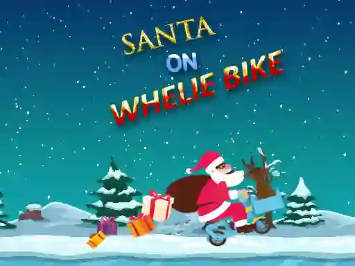 Gioco Santa On Wheelie Bike in linea