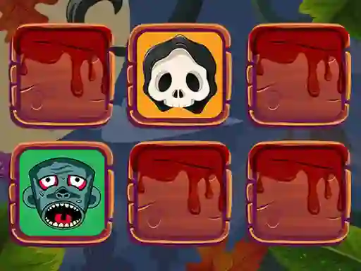 Gioco Halloween Faces Memory in linea