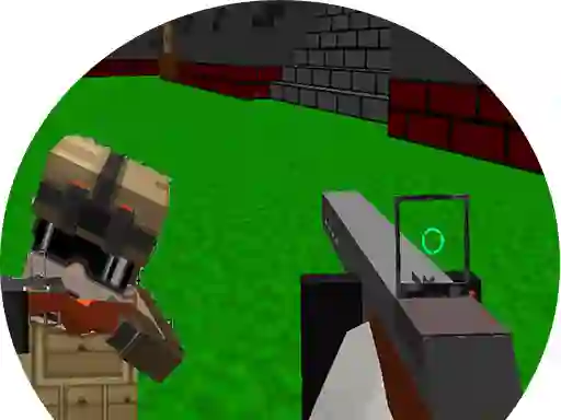 Gioco Blocky Gun 3d Warfare in linea