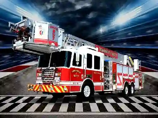 Gioco Fire Trucks Puzzle in linea
