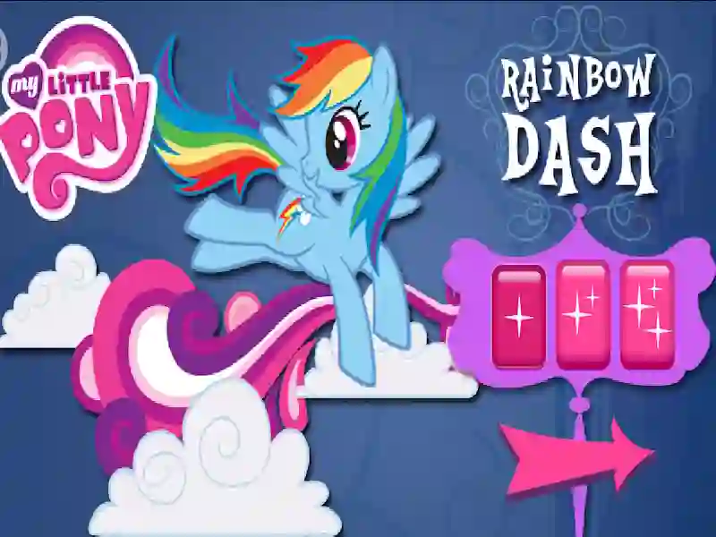 Gioco Rainbow Dash's Cloud Bump in linea