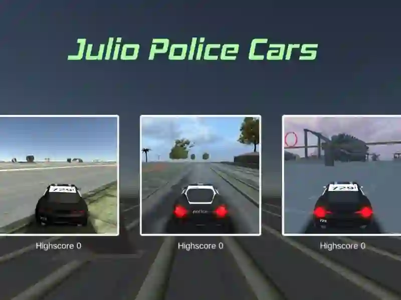Gioco Julio Police Cars in linea