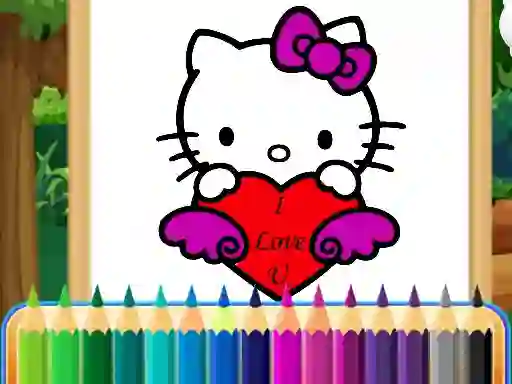 Gioco Coloring Kitty in linea