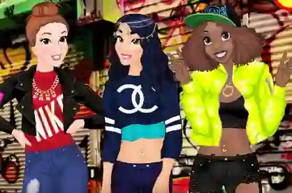 Gioco Princess Cash Me Outside in linea