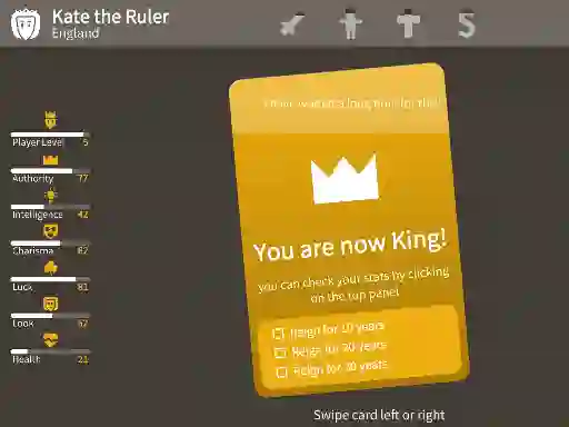Gioco Kings Card Decisions in linea