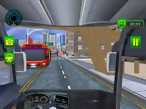 Gioco Driving Service Passenger Bus Transport in linea