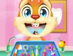 Gioco Crazy Animals Dentist in linea