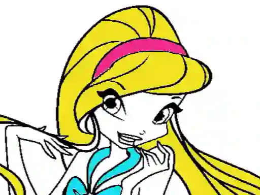 Gioco Winx Coloring book in linea