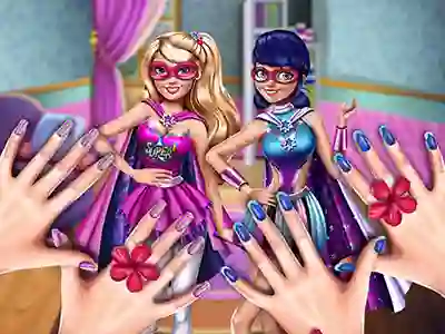 Gioco Princess Superheroes: Beauty Salon in linea