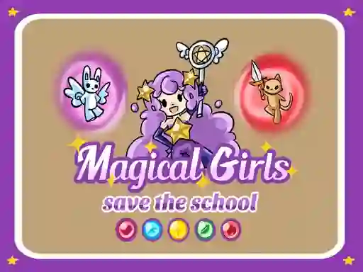 Gioco Magical Girls Save the School in linea