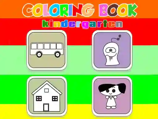 Gioco Coloring Book Kindergarten in linea