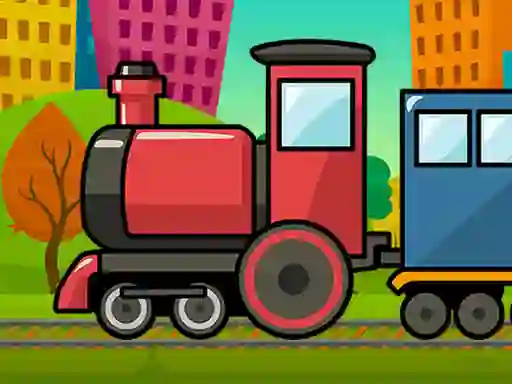 Gioco Train Jigsaw in linea