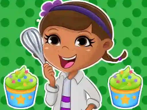 Gioco Dottie Doc Mcstuffins Cupcake Maker in linea