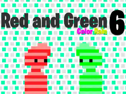 Gioco Red and Green 6 Color Rain in linea
