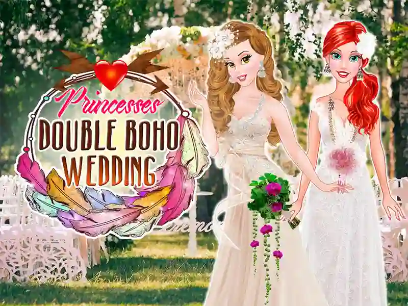 Gioco Princesses Double Boho Wedding in linea