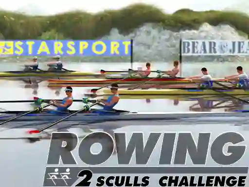 Gioco Rowing 2 Sculls in linea