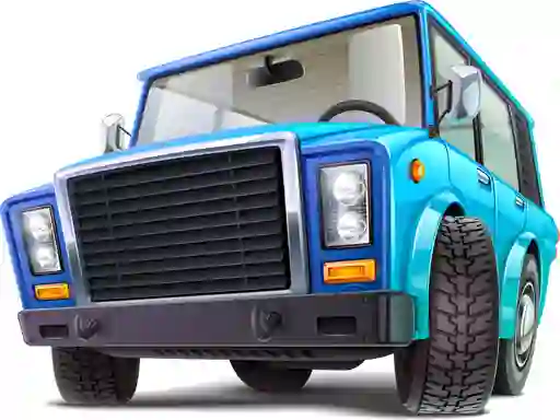 Gioco Cartoon Trucks Puzzle in linea