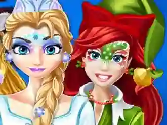 Gioco Christmas Face Painting in linea