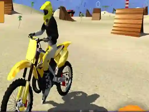 Gioco Motor Cycle Beach Stunt in linea