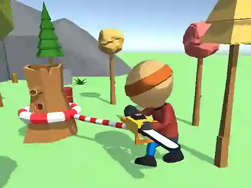 Gioco Wood Man Cutter in linea