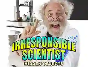 Gioco Irresponsible Scientist Hidden objects in linea