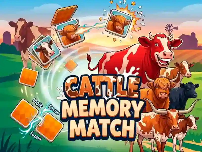 Gioco Cattle Memory Match in linea